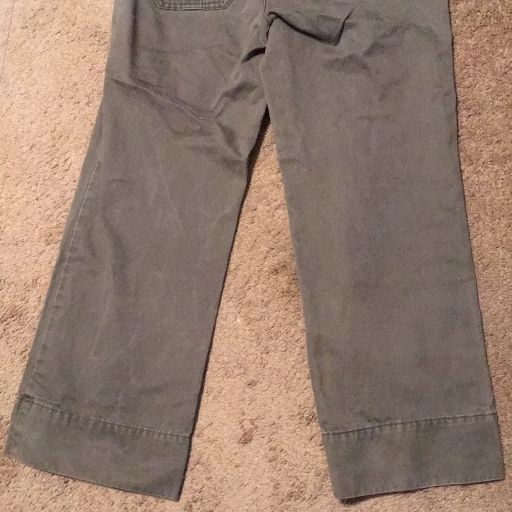 Olive Green Color Women’s Size 6 Low Waist Pants - Picture 3 of 8